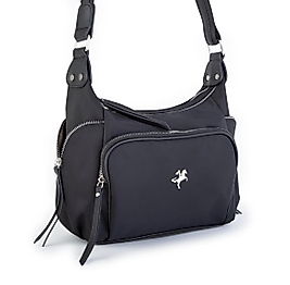 PARAŞÜT KUMAŞ SİYAH YAN ÇANTA