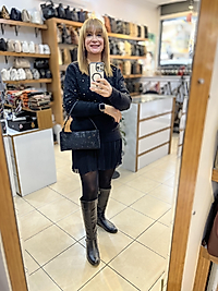 kadın basic baget omuz ve çapraz çanta (27x12cm)