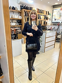 kadın basic baget omuz ve çapraz çanta (27x12cm)